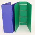 Custom A4 PVC post lock ring binders for business